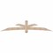 Ekena Millwork Alberta Smooth Timber Gable Bracket, Douglas Fir, 108"W x 22"H x 3 1/2"D x 5 1/2"F, 5/12 Pitch GBW108X22X0406ALB00SDF - alternate 1